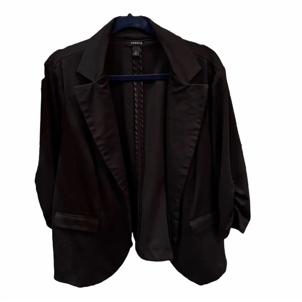 Torrid Women's Elegant Black Blazer